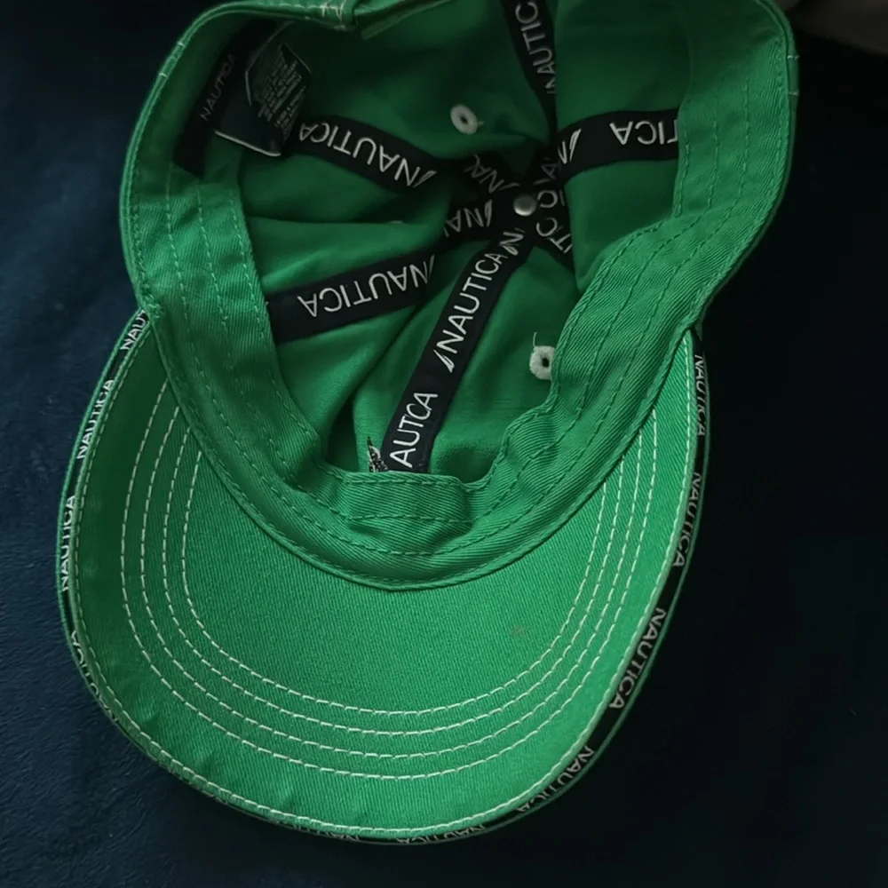 Nautica kids green hat 8-12‎